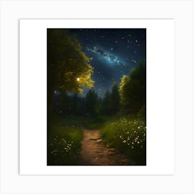 Path To The Stars Art Print