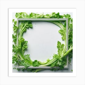 Frame Of Parsley Art Print