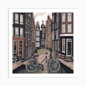 Amsterdam Canvas Print Art Print