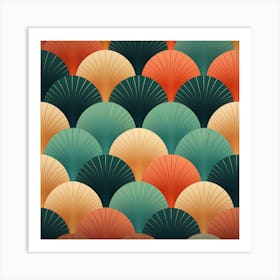 Deco Wallpaper Art Print