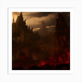 Hell City Art Print