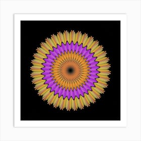 Color Rosette - #2 Art Print