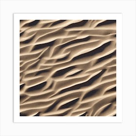 Sand Dune Texture 3 Art Print