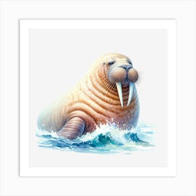 Walrus Art Print