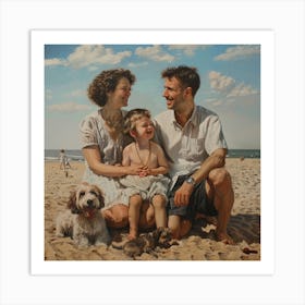 Seaside Memories Art Print