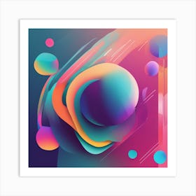 Abstract Abstract Painting 7 Art Print