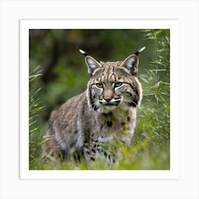 Lynx cat 1 Art Print