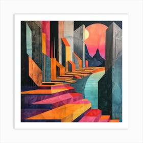 Cityscape Art Print