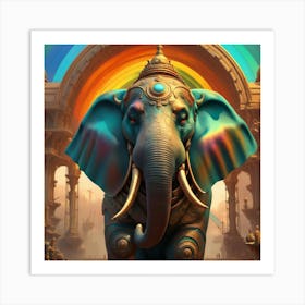 magnificent Elephant Art Print