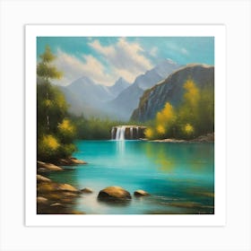 Switzerland Landscape 1 Art Print