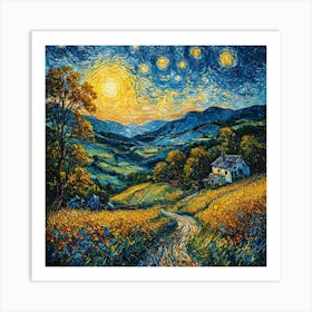 Starry Night Art Print