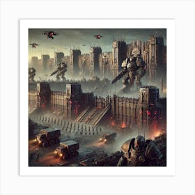 Iron Commonwealth Fortified Borders (1) Art Print