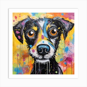 Zodiac Signs - Dog Art Print