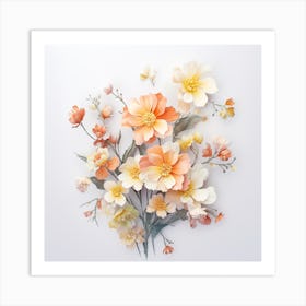 Flowers 17 Art Print