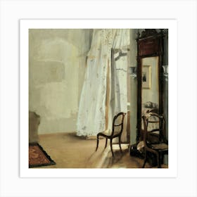 Room With A Mirror 2 Art Print