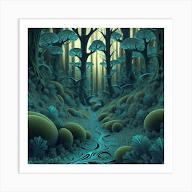 Fairytale Forest 62 Art Print