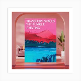 Transform Spaces With Unique Painting 2 Art Print