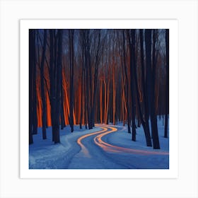 Winter'S Night 1 Art Print