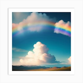 Rainbow In The Sky Art Print