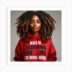 Stay Woke Art Print