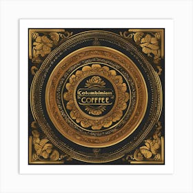 Columbian coffee Art Print