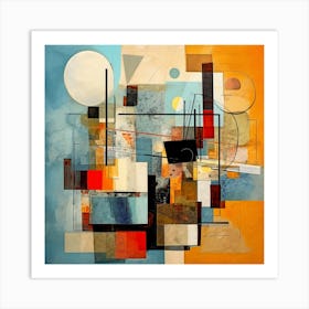 Abstract Painting 37 Art Print