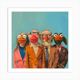 Muppet Family 3 Art Print