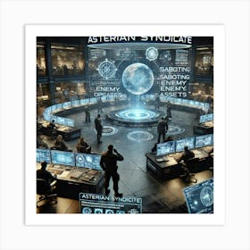 A Intelligence Center Purpose Asterian Syndicate 1024 Art Print