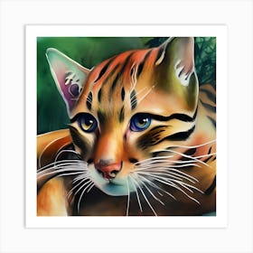 Beautiful Cat 3 Art Print