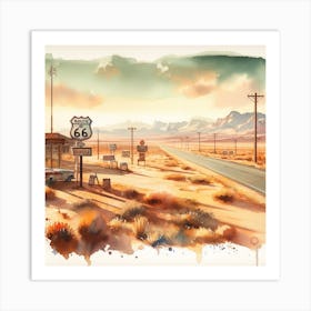 Road To Nowhere Art Print