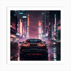 Futuristic City Art Print