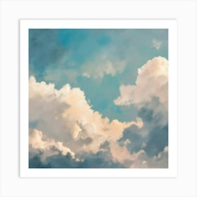 Clouds In The Sky 11 Art Print