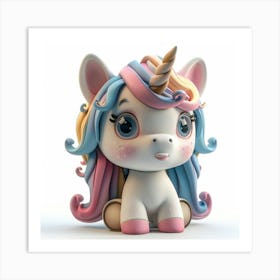 Unicorn 188 Art Print