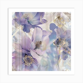 Lilac Flowers Art Print