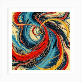 Abstract Painting 66 Art Print