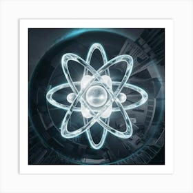 Quantum Core Fusion Art Print