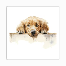 Golden Retriever 5 Art Print