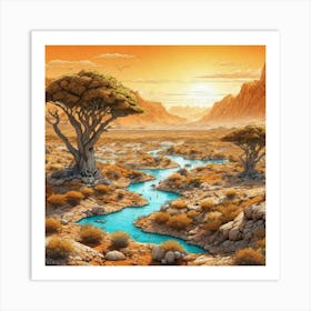 Sahara Desert 1 Art Print