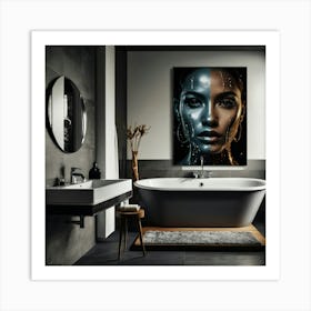 Default Wall Art For Bathroom 3 Art Print