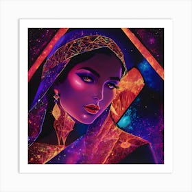 Ethereal Woman Art Print