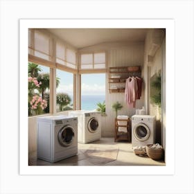 Laundry Room 14 Art Print