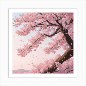 Cherry Blossoms Art Print