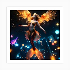 Mermaid 1 Art Print