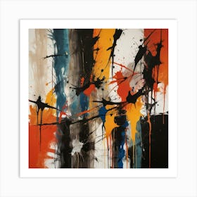 Abstract Painting 1008 Art Print