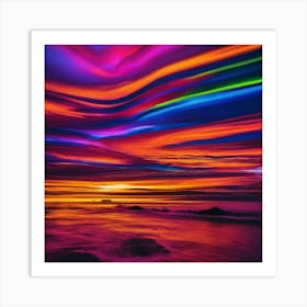 Rainbows In The Sky Art Print