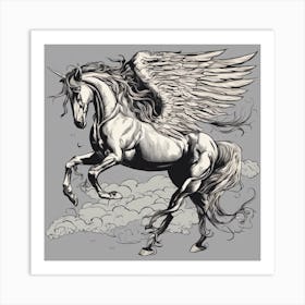 917815 Pegasus Horse Xl 1024 V1 0 Art Print