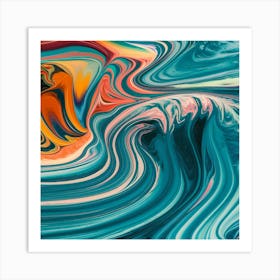 Abstract Painting 6 Art Print