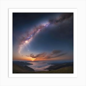 Ethereal Skies: With sweeping vistas of the sky, these images showcase the ever-changing canvas of clouds, stars, and celestial phenomena. From breathtaking sunsets to starry nights, they evoke a sense of wonder and awe, reminding us of the vastness and mystery of the universe. Art Print