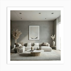 Modern Living Room 127 Art Print