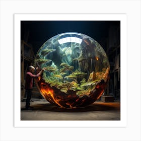 Sphere Of Life Art Print